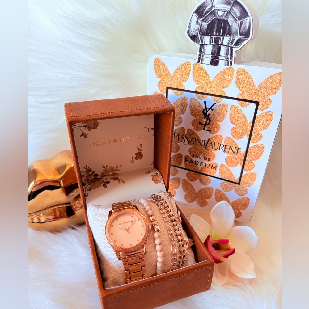 Lucky Brand Women's Watch and bracelet Set